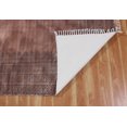 thumbnail image 3 of Casavani Indian Handmade Natural Cotton Rug,Brown 8x11 feet, 3 of 6