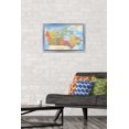 thumbnail image 3 of Map - Canada Wall Poster, 22.375" x 34" Framed, 3 of 4