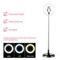 thumbnail image 2 of LED Ring Light 11'' with Mini Phone Stand & Dimmer Switch for Live Streaming & Video Portable LED Camera Light with Cell Phone Holder Fill-in Light Lamp with 3 Light Modes & 5 Brightness Levels, 2 of 7