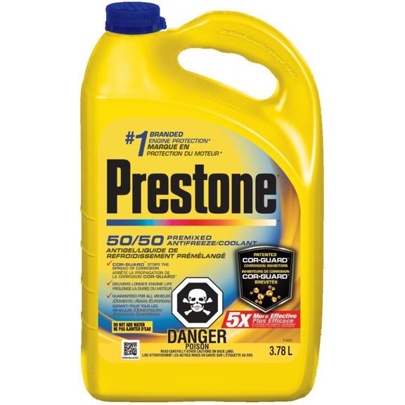 Prestone® 50/50 Antigel/Refroidisseur 3.78L