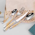thumbnail image 3 of Jinsinto Luxury Steel Cutlery Set Quality Set 16 Pcs Tableware Knives Forks Spoons Western Party Cutlery Set, 3 of 5