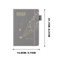 thumbnail image 3 of Dvkptbk planner planner English and Spanish Schedule Book Binding Notes Today's Plan Book, 3 of 5