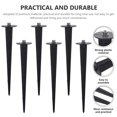 thumbnail image 3 of Miangastore 6pcs Solar Light Stake 160mm Path Light Replacement Stake Plastic Ground Stake, 3 of 8