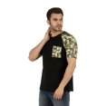 thumbnail image 4 of Inkmeso T-Shirt Raglan à Manches Courtes pour Homme, Coupe Ample, T-Shirt Décontracté Imprimé avec Poche Appliquée, 4 of 7
