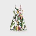 thumbnail image 3 of PatPat Ensemble Assorti pour la Famille, Haut à Manches Courtes Ou Robe Camisole à Imprimé Floral Tropical, 3 of 7