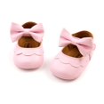 thumbnail image 4 of Newborn Girls PU BowKnot Princess Shoes, 4 of 6
