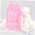 thumbnail image 4 of GARVALON 2Pcs Snow Maker Clip Plastic Pink Winter Outdoor Activities Snow Clip, 4 of 7