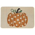 thumbnail image 2 of yulier Door Mat Fall Decor Pumpkins Pattern Doormat Welcome Mat for Front Door, Thanksgiving Halloween Decorations, 16 x 24 In, 2 of 4