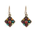 thumbnail image 2 of RYRDWP Fashion Women Wind Retro Girls Bohemian Rhinestone Earrings, 2 of 4