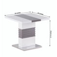 thumbnail image 2 of Canadian Maxwell White and Wenge End Table, 2 of 2