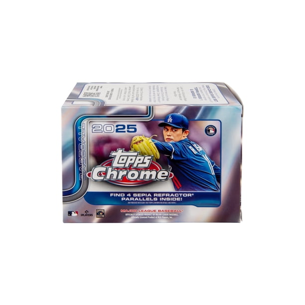 グーフィーロサンゼルス・ドジャース Topps chromeカード 2025 Topps Chrome Baseball Trading Cards Value Box - Walmart.ca