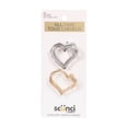 thumbnail image 1 of Scunci 2 Pk Heart Claw Clips, 1 of 5