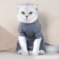 thumbnail image 4 of Combinaison de Récupération pour Chat, Combinaison de Récupération pour Animaux de Compagnie, Combinaison de Récupération pour Chat avec Quatre Pattes, Veste pour Plaie Abdominale pour Chats, 4 of 8