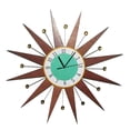 thumbnail image 1 of Illuminated Wall Clock for Living Room Retro Hanging Timepiece with Ambient Light, 1 of 8