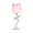 C#3, variant on Rose Shaped Red Wine Glass, 5 oz Crystal Glass Stemware, Elegant Tall Cup for Wine, Cocktails, and Parties, Unique Gift for Wine Lovers