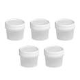 thumbnail image 4 of Dvkptbk 5 PCS Clear Pudding Glass Drinking Glass Ice Cream Cup 5.4 Ozthe Tasting Bowl Glass Water Glass A Great Hostess Gift or A New Homeowner Ice Cream Mix Drinkware Home Essentials, 4 of 8