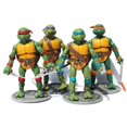 thumbnail image 2 of Teenage Mutant Ninja Turtles Classic Anime Figure Collection Leonardo Da Vinci Raphael Michelangelo Donatello Model Toy Gifts, 2 of 5