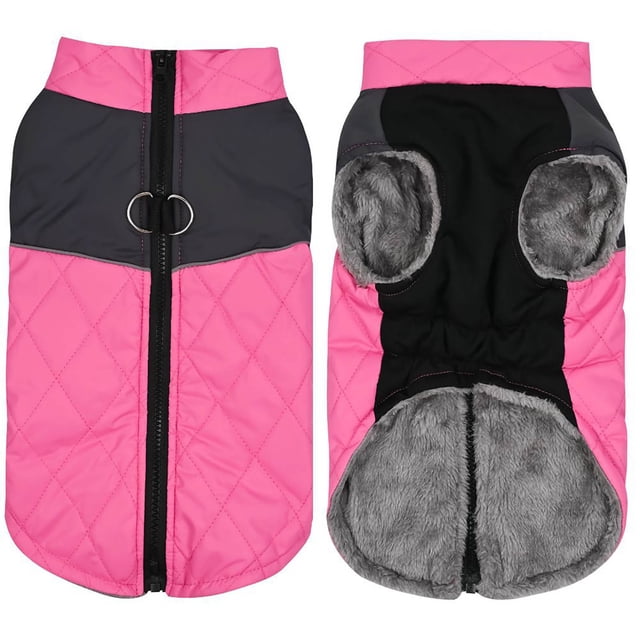 Kcodviy Reflective Waterproof Pet Coat Pet Clothes for Cats for A Winter Warm Dog Coat Pet Clothes Hangers Small for Small Medium Large Pet Clothes for Small Dogs Dog
