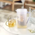 thumbnail image 5 of 2.5L Plastic Pitcher with Filter and Measurement Markings | Cold Beverage Dispenser for Coffee Tea Shops | Food Grade Commercial Drink Jug for Milk Tea Iced Coffee and Restaurant Use, 5 of 5