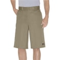 thumbnail image 1 of Dickies Mens 13 Loose Fit Multi-Use Pocket Work Shorts, 46, Khaki, 1 of 1