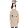 thumbnail image 2 of TOPTIE Ensemble de Toque de Chef Ajustable en Toile de Coton pour Adultes, Hommes et Femmes, 2 of 7