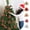 Multicolore a1943, variante sur Cagogo à Moins de 5 $ 5 Pcs Décorations de Noël, 12 Pcs Fleurs de Noël Artificielles, Têtes de Fleurs à Poussière Dorée, Ornements de Couronne de Décoration Intérieure, Arrangement Festif de Poinsettias et Houx