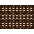 thumbnail image 1 of Ahgly Company Machine Washable Indoor Rectangle Transitional Light Brown Area Rugs, 8' x 12', 1 of 7