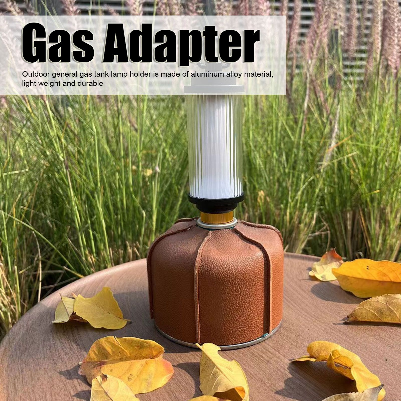 Gas  Adapter, Durable Propane Charging Valve  For Outdoor Camping Black,Gold,Silver