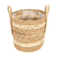 thumbnail image 1 of Almencla Flower Pot Cover Office Decorative Wrap Woven Planter Basket Plant Container 26cmx24cm, 1 of 8