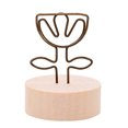 thumbnail image 2 of pdqouc Wooden Card Holders Wire Shape Table Photo Holder for Wedding Party Gatherings office Desk Versatile Desk Accessory for a touch of Class and Organization, 2 of 5