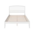 thumbnail image 4 of Lit Plateforme Grand en Bois Massif Richmond, Blanc, 4 of 12