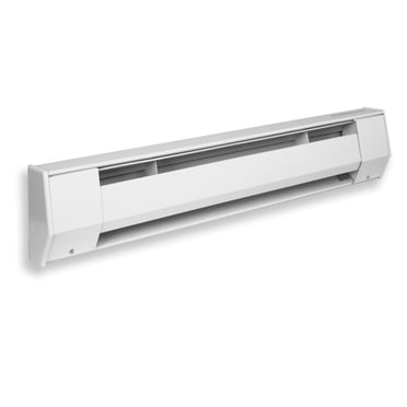 KING 2K1205BW K Series Baseboard Heater, 27" / 500W / 120V, Bright White