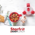 thumbnail image 4 of Starfrit Easy Lunch Soup Container - 24oz/710ml / Airtight & Leakproof - 4-Sided Locking Lid, 4 of 5