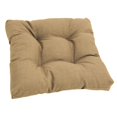 thumbnail image 1 of Coussin de Chaise de Salle à Manger Capitonné en Polyester Filé Carré de 19 Po, 1 of 2