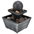 thumbnail image 3 of Fontaine d'Eau de Bureau, 3 V USB Fontaine d'Eau de Table Ornement de Fontaine au Design Exquis, 3 of 8