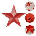thumbnail image 4 of Hanging Decoration Iron Five-Pointed Star Wall Art Large Metal Wall Decor, 4 of 5