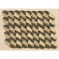 thumbnail image 1 of Ahgly Tapis Rectangulaire Lavable en Machine Intérieur Transitionnel Chêne Brun, 2 Pieds x 3 Pieds, 1 of 7
