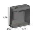 thumbnail image 3 of TopLLC Storage Bins Kitchen Plastic Knife Rack Shelf Countertop Multifunctional Knife And Fork Spoon Organizer Cylinder Knife Holder All One Organizer Knife Racks Storage Bags, 3 of 9