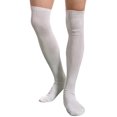 thumbnail image 1 of YOYO Mens Striped Over Knee Socks Long High Soccer Running Athletic Socks, 1 of 6