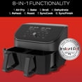 thumbnail image 4 of Instant Pot Vortex™ Plus Dual Air Fryer with ClearCook, 8QT, Black, 4 of 8