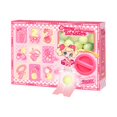 thumbnail image 1 of Pink Childrens Mini Toy Vending Machine Gashapon Dispenser With Random Collectibles Doll Catching Simulation Hand Eye Coordination Training Party Game, 1 of 8
