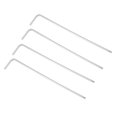 thumbnail image 1 of Unique Bargains 3/32' Ball End Hex Key Wrench, L Shaped Long Arm CR-V Repairing Tool, SAE 4 Pack, 1 of 5
