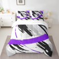 thumbnail image 2 of YST, Gradient Abstract, Ensemble de couette, 7 pièces, Ombre Graffiti, Queen Size, 2 of 4