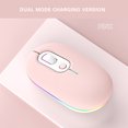 thumbnail image 3 of TACILIP Wireless Mouse Rechargeable Silent Bluetooth Dual Mode Wireless Mouse, Men Gifts, 3 of 4