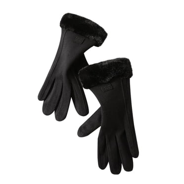 TIMIFIS Winter Gloves Warm Gloves Ladies Winter Plus Velvet Thick Autumn Outdoor Cycling Screen Cycling Gloves Christmas Gifts