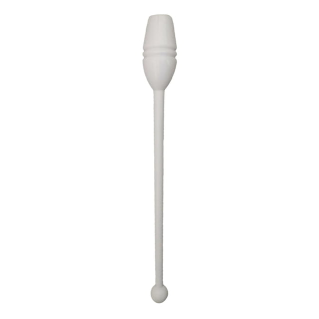 S SERENABLE Gymnastics Stick Lightweight Training Equipment for Adults Dance Performance White