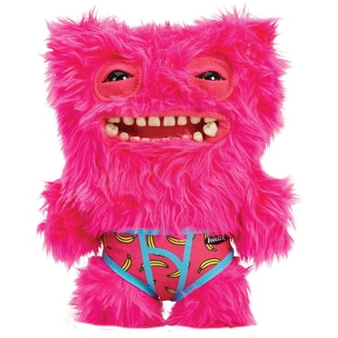 Fuggler Fuggs Poilu Peluche Douce de 9 Pouces, Jouet en Peluche Monstre Laid (Rose)