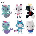 thumbnail image 1 of La Maison de Poupée de Gabby, Peluche Géante MerCat (Chat Gâteau), 1 of 12