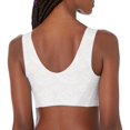 thumbnail image 4 of Bali Womens Comfort Revolution EasyLite Seamless Wirefree Bra, S, White Print, 4 of 6