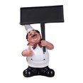 thumbnail image 1 of Hearth & Gear Chef Statue Resin Italian Chef Kitchen Decoration With Welcome Board Decoration Chef Welcome Sign Suitable For Home Bars Restaurants Coffee Mailbox Ornament Great Grandma Christmas, 1 of 6